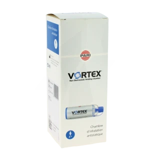 Vortex Chambre Inhalation Avec Embout Buccal 4ans Et +