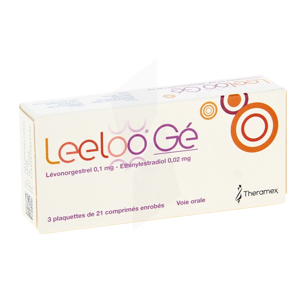 meSoigner - Leeloo 0,1 Mg/0,02 Mg, Comprimé Enrobé (LÉVONORGESTREL)