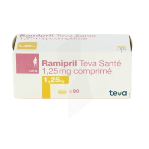 Ramipril Teva Sante 1,25 Mg, Comprimé