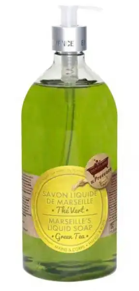 Les Petits Bains De Provence Savon Liquide Thé Vert 1l