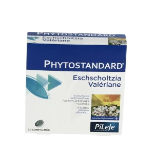 Pileje Phytostandard - Eschscholtzia / Valériane 30 Comprimés