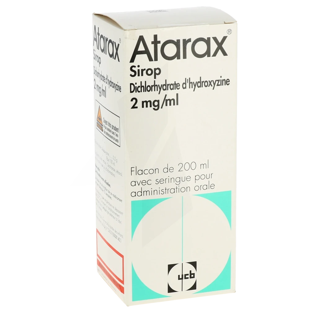 Atarax 2 Mg/ml, Sirop