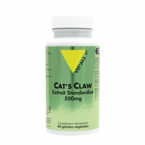 Vitall+ Cat’s Claw 500mg Gélules Végétales B/60