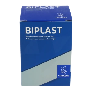 Thuasne Biplast Bande Contention Blanc 10cmx2,5m