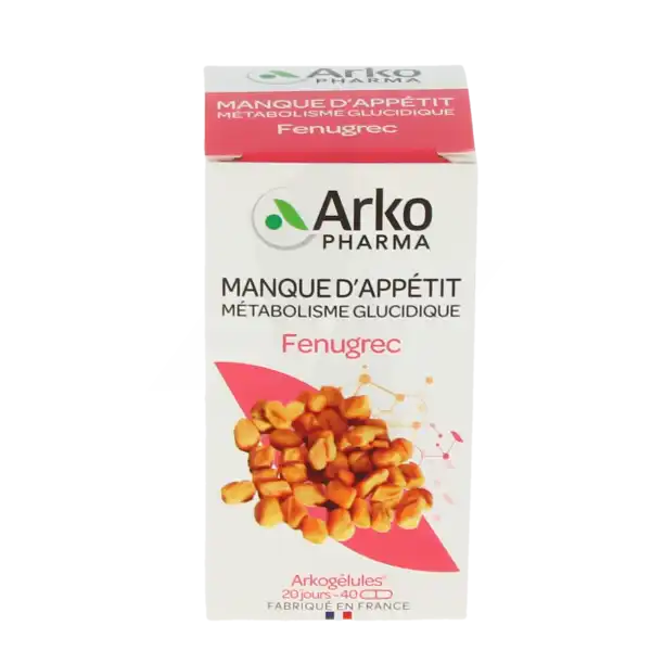 Arkogélules Fenugrec Bio Gélules Fl/40