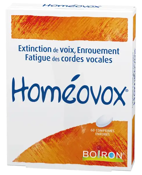 Boiron Homéovox Comprimés Enrobés B/60