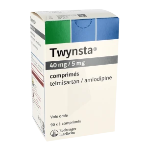 Twynsta 40 Mg/5 Mg, Comprimé
