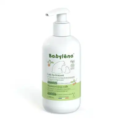 Babylena Lait Hydratant Bio Fl Pompe/200ml à AMBARÈS-ET-LAGRAVE