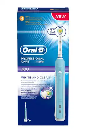 Oral B Professional Care 700 Brosse Dents White And Clean B/1