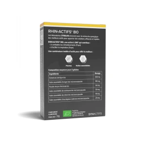 Aragan Synactifs Rhinactifs Bio Gélules B/15