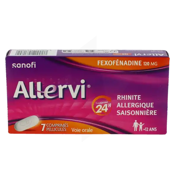 Allervi 120 Mg, Comprimé Pelliculé