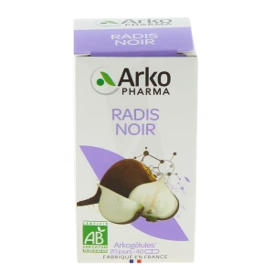 Arkogélules Radis Noir Bio Gélules Fl/40