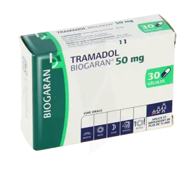 Tramadol Biogaran 50 Mg, Gélule à MONTEUX