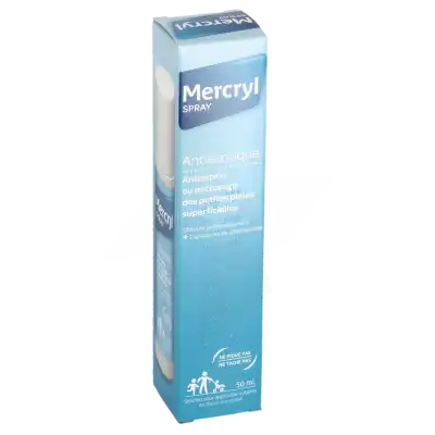 Mercrylspray, Solution Pour Application Cutanée En Flacon Pressurisé à Clermont-Ferrand