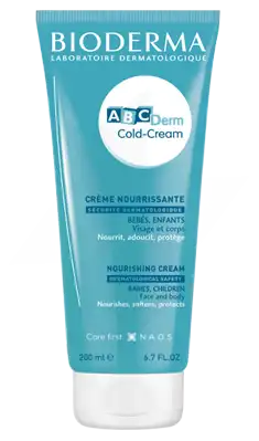 Abcderm Cold Cream Crème Nourrissante T/200ml à La Lande-de-Fronsac
