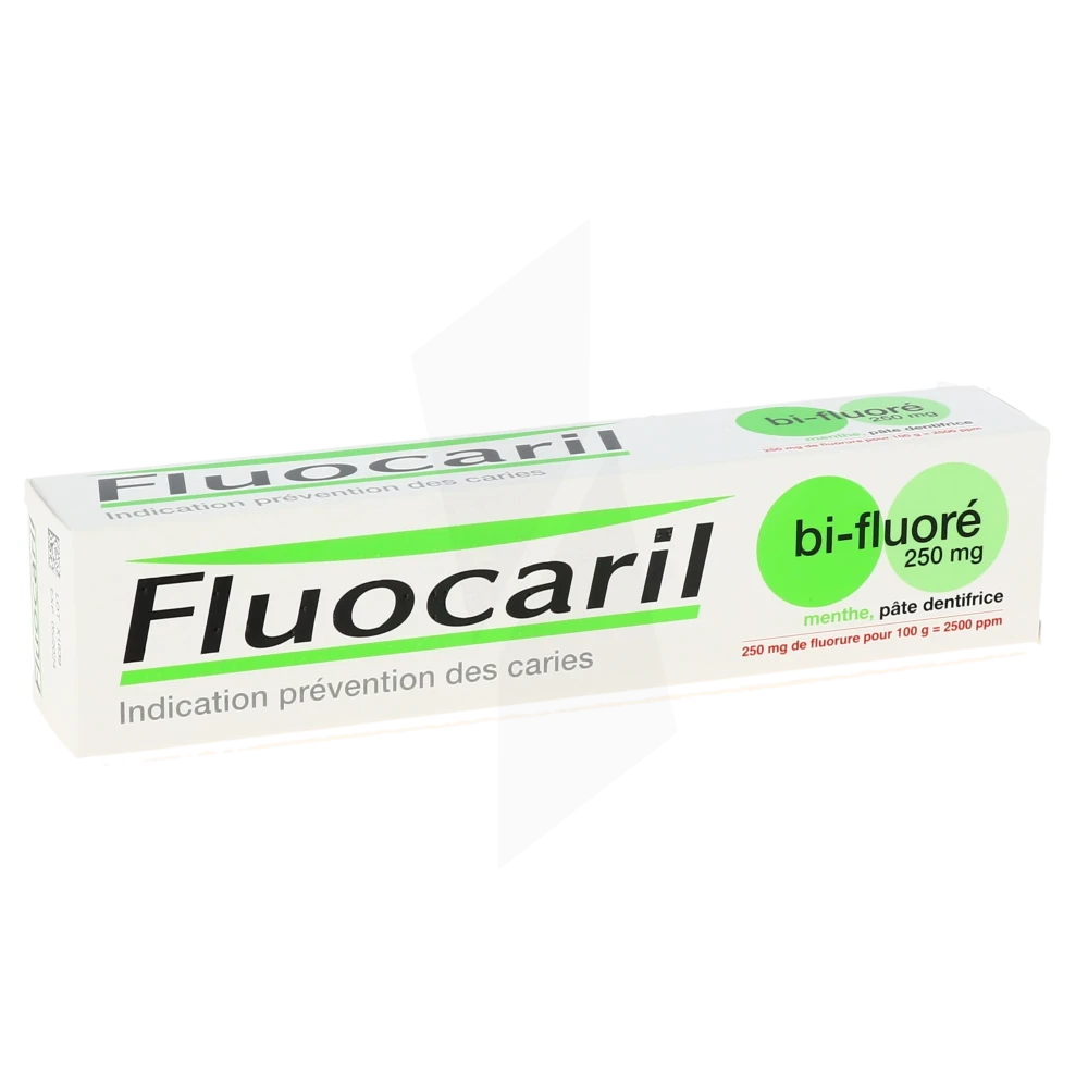 Fluocaril Bi-fluore 250 Mg Menthe, Pâte Dentifrice