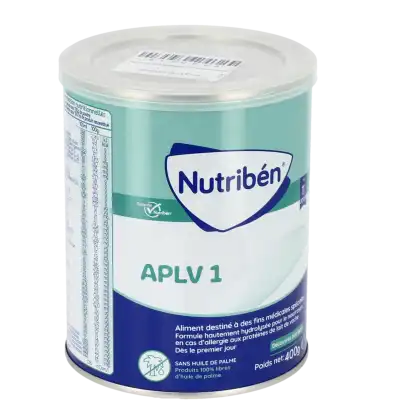 Nutribén Aplv 1 Aliment Diététique B/400g à Gardanne