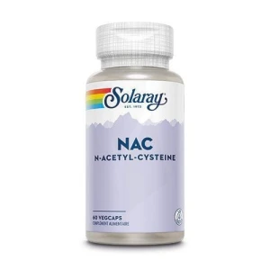 Solaray Nac 600mg Capsules Végétales B/60