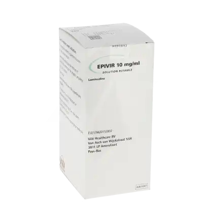 Epivir 10 Mg/ml, Solution Buvable à Nice