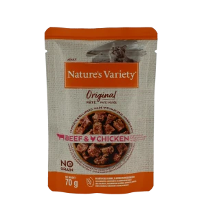Nature's Variety Original Chat Adulte Bœuf / Poulet - 70 G