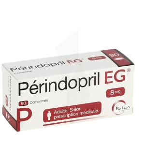 Perindopril Eg 8 Mg, Comprimé