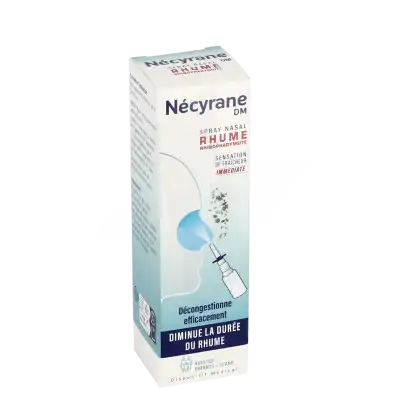 Nécycrane Dm Solution Nasale Rhume Rhinopharyngite Spray/10ml à TOURS
