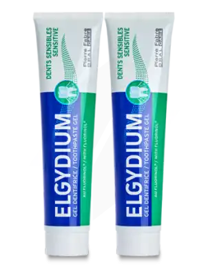 Elgydium Dents Sensibles Gel Dentifrice 2 T/75ml à Paris