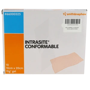 Intrasite Conformable, 10 Cm X 20 Cm, Bt 10