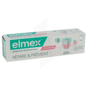 Elmex Sensitive Professional Pâte Dentifrice Soin Gencives T/75ml