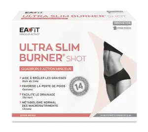 Eafit Ultra Slim Burner Shot Solution Buvable Ananas 14 Shots à LA VALETTE DU VAR