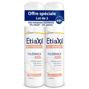 Etiaxil Antitranspirant Tolerance Déodorant 48h 2aéros/150ml
