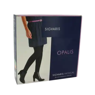 Sigvaris Opalis Collant Classe 2 Noir Normal Xl à Muttersholtz