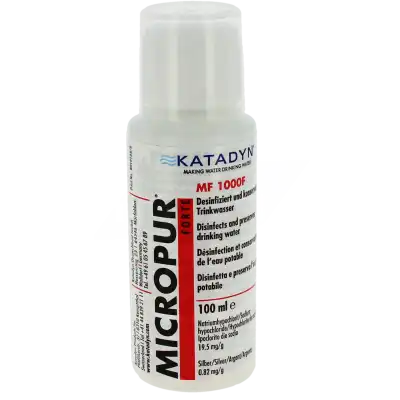 MICROPUR FORTE MF1000F Sol antiseptique désinfectante eau Fl/100ml