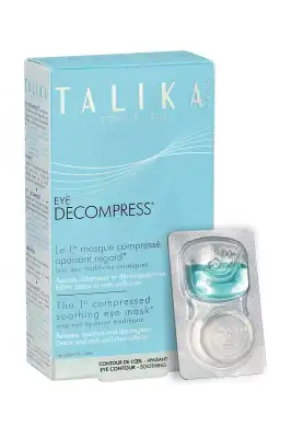 Talika Eye Decompress Masque Décongestionnant Yeux B/6 à TOULOUSE