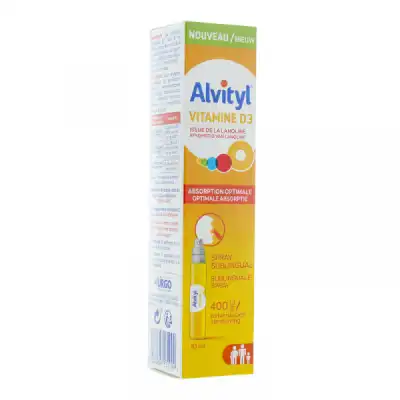 Alvityl Vitamine D3 Solution Buvable Spray/10ml à Saint-Mandrier-sur-Mer