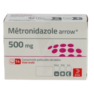 Metronidazole Arrow 500 Mg, Comprimé Pelliculé Sécable