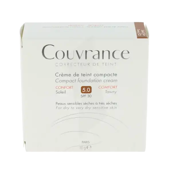 Avène Eau Thermale Couvrance Compact Conf Soleil N°5.0 10gr