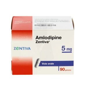 Amlodipine Zentiva 5 Mg, Gélule