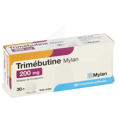 Trimebutine Viatris 200 Mg, Comprimé Pelliculé à La Ricamarie