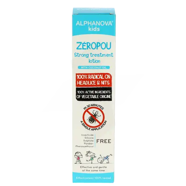 Alphanova Kids Bio Zéropou Lotion Traitante Coco Fl/100ml
