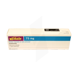 Xolair 75 Mg, Solution Injectable En Stylo Prérempli
