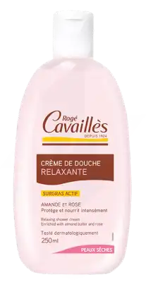 Acheter Rogé Cavaillès Crème de Douche Beurre d'Amande et Rose 250ml à RUMILLY