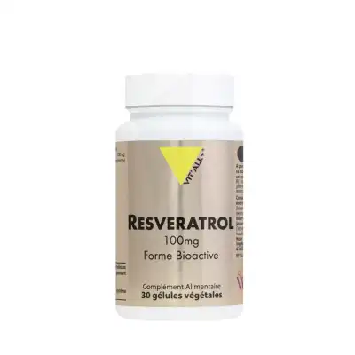 Vitall+ Resvératrol 100mg Gélules Végétales B/60 à FONTENAY-TRESIGNY