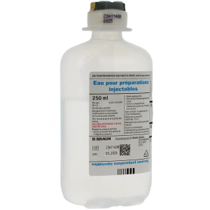 Eau Pour Preparations Injectables B Braun, Solution Pour Perfusion