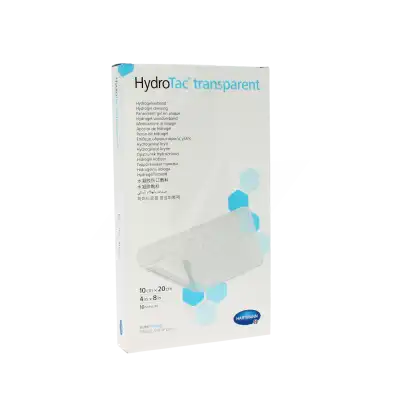 Hydrotac Transparent Pansements Gel Non Adhésif 10x20cm B/ 10 à AUCAMVILLE