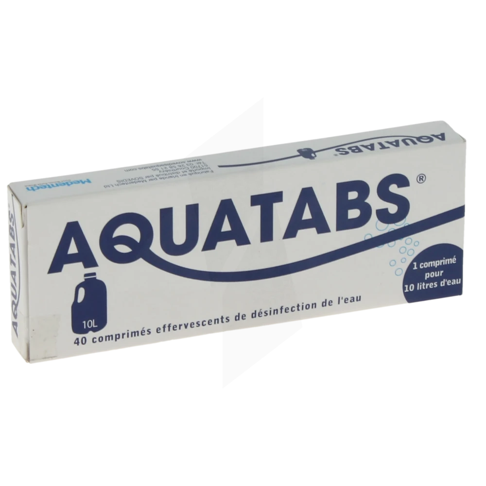 Aquatabs 10 Litres, Bt 40