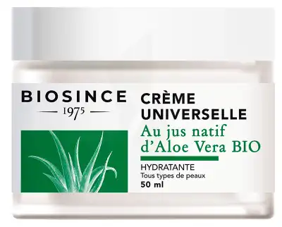 Biosince 1975 Crème Universelle Aloé vera Bio 50ml