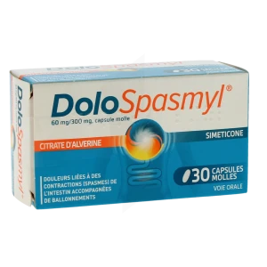 Dolospasmyl 60 Mg/300 Mg, Capsule Molle