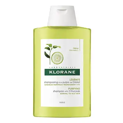 Klorane Pulpe De Cédrat Shampooing 200ml à COLLONGES-SOUS-SALEVE