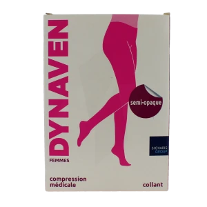Sigvaris Dynaven Semi-opaque Collant Classe 2 Femme Noir Long S